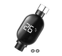 Indicatore della temperatura della doccia - temperatura della doccia lettura istantanea con display digitale a LED - Feedback digitale impermeabile: monitora accuratamente le fluttuazioni della