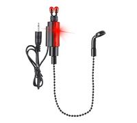Indicatore dell'allarme del morso, indicatore dell'allarme del morso della | Campanelli per canna da pesca, allarme di pesce portatile pratico per la notte, allarme acustico sensibile impermeabile