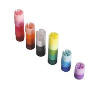 Indicatore delle dimensioni del gancio 700 pezzi Indicatori di numeri in plastica for l'organizzazione scaffali for abiti Clip codifica for dimensionamento degli indumenti(15)