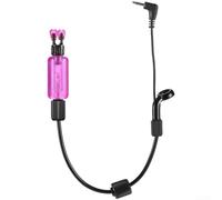 Indicatore di Abboccata con in Ferro per Carpfishing Indicatore | morbida, movimento flessibile, per azione esca migliorata, attira pesci, design durevole(purple)