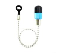 Indicatore di abboccata da pesca, 5 ganci multicolore per bobine, sistema di allarme per pesca alla carpa, design con asta fluorescente cava, rilevamento accurato del segnale, pesca del fondo del palo