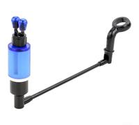 Indicatore di abboccata per canna da pesca specifico per carpe, con telaio in acciaio inossidabile e corpo in ABS per una distribuzione all'aperto a lungo termine (blu)