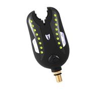 Indicatore di abbondanza per pesca con suono, luce di allarme per canna da pesca | Allarme acustico per la pesca | Allarme polare sensore ad alta sensibilità, allarme luminoso elettronico per una