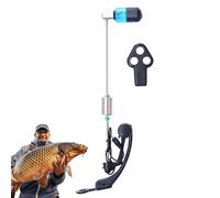 Indicatore di, allarme esca per pesce, indicatore morso di,Allarme da portatile regolabile - Allarme esca morso pulsante vite faro abs per colleghi di amici