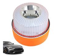 Indicatore di avvertimento LED - stroboscopiche LED con base magnetica barra luminosa di avvertimento del tetto per auto, moto, rimorchio, emergenza, segnale luminoso 360°, impermeabile