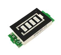 Indicatore di capacità della batteria al litio, tester di potenza della batteria con display a LED (3S, 12,6 V, 1 pezzo)