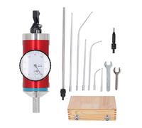 Indicatore di centraggio coassiale 0,01 mm Set quadrante di prova per fresatrice sensibile e accurato con custodia WT Metrico 0-3 mm per lavorazione meccanica di precisione