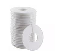 Indicatore di dimensione del gancio 10 pezzi Divisori dimensioni abbigliamento fai-da-te for negozi o divisori vuoti bianchi for la casa for l'organizzazione scaffali