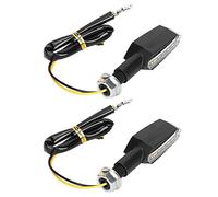 Indicatore di direzione, 2PCS Indicatore di direzione a LED a doppia faccia per motocicletta