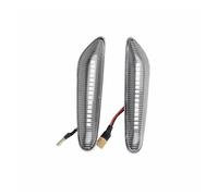 Indicatore Di Direzione 2x HA CONDOTTO LA Luce Di Indicatore Laterale Per BMW 1 3 5 Serie E46 E60 E61 E81 E82 E87 E88 E90 E91 E92 E93 X1 E84 X3 E83 X5 E53(Dynamic Crystal)