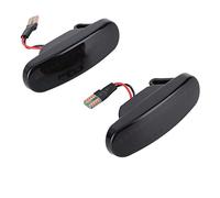 Indicatore di direzione a cascata, 2 pezzi LED Indicatore di direzione laterale 51717793 51942933 Adatto per Panda 169 Grande Punto 199 Fumo