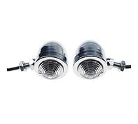 Indicatore di Direzione A Proiettile per Motocicletta per Dyna Softail XL Rat Cafe Racer Chopper Old School Bobber Vintage Retro Bike