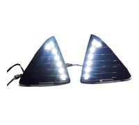 Indicatore Di Direzione Coppia Di Luci Diurne A LED Per Ford Per Focus 3 MK3 2012 2013 2014, Paraurti Anteriore, Indicatori Di Direzione Impermeabili.(BIANCO)