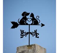 Indicatore di direzione del vento Decorazione per esterni Statua durevole