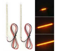 Indicatore di direzione dinamico a LED per specchietto retrovisore universale per auto DRL, striscia