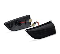 Indicatore di direzione dinamico per specchietto retrovisore, Luce di svolta Laterale, 31217288/31217289 per Volvo XC60 2008-2014 (Custodia fumé)