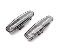 Indicatore di direzione Indicatori Di Direzione Dinamici Indicatori Sequenziali Specchietti Retrovisori Laterali Scorrevoli Compatibile Con Nissan Per Fuga(White)