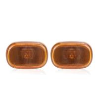 Indicatore Di Direzione Lampadina Alogena Per Auto, Luce Di Guida Laterale Gialla, Indicatore Di Direzione Per Toyota Per Hilux Per Vigo 2005-2012(2pcs Yellow Lens)