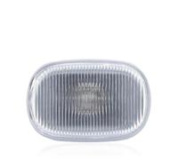 Indicatore Di Direzione Lampadina Alogena Per Auto, Luce Di Guida Laterale Gialla, Indicatore Di Direzione Per Toyota Per Hilux Per Vigo 2005-2012(1pc Clear Lens)