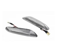 Indicatore Di Direzione Laterale 2 Pezzi Per BMW E60 E61 E90 E91 E92 E93 E81 E82 E88 E46 X3 X1 LED Indicatori Direzione Dinamici Laterali Specchietto Retrovisore Luce(Dynamic Crystal B)