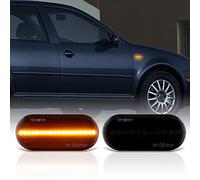 Indicatore di direzione laterale a LED, adatto per Seat Mii, Skoda Citigo, VW Up, nero