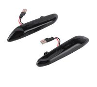 Indicatore di direzione laterale a LED ambra 3000K con lente fumÃ©, adatto per E60 E61 E90 E91 E81 E82