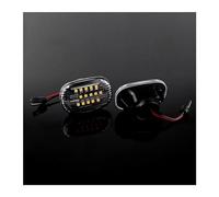 Indicatore di direzione Laterale dinamico a LED, 2 Pezzi, Pannello Luminoso per indicatori di direzione Laterali per Corolla E10/E11/E12 Yaris Verso Hilux Surf N21 RX