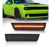 Indicatore di direzione Laterale dinamico a LED Ambra Lampeggiante per Mini Cooper R55 R56 R57 R58 R59, 2 Pezzi