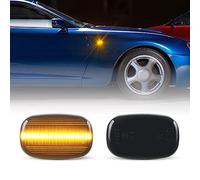 Indicatore di direzione laterale LED adatto per Toyota Corolla | Tipo E10 | E11 | E12 | Nero