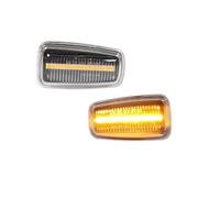 Indicatore Di Direzione LED 2 Pezzi Di Indicatori Di Direzione Laterali Dinamici A LED Lampeggianti Per Citroen XM ZX Per Break Per Xsara Per Xantia(Clear Lens)