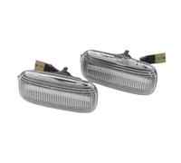Indicatore Di Direzione LED Led Dinamico Indicatore Laterale Disabilita Luce Di Segnale Sequenziale Lampeggiante Luce Emark Per A3 S3 8P A4 S4 RS4 B6 B7 B8 A6 S6 RS6 C5 C7(Crystal 15LED)