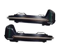 Indicatore Di Direzione LED Per Per Tiguan MK2 2017 2018 2019 Per Touareg MK3 EU 2019 Luce Lampeggiante Dinamica LED Lampeggiante Flusso D'acqua(Giallo)