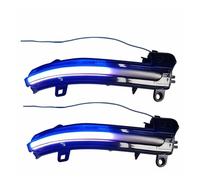 Indicatore Di Direzione LED Specchietto Retrovisore Dinamico Con Indicatori Di Direzione A LED Per BMW F20 F30 F31 F21 F22 F23 F32 F33 F34 X1 E84 F36 1 2 3 4 F87 M2(Dynamic Blue Yellow)
