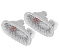 Indicatore Di Direzione Luce Di Segnalazione Laterale A LED MB-821172 Per Mitsubishi Per Montero Per Pajero Per Lancer Per Mirage V31 V32 V33 V43 V45(2pcs Transparent)