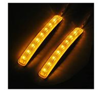 Indicatore di direzione per Auto, Ambra, per specchietto retrovisore Automatico, Giallo Morbido, 9 SMD, Lampeggiante, Universale, per specchietto Laterale.