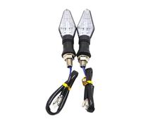 Indicatore di direzione per bici da per corsa a LED universale per motocicletta 12V luminoso per coda Lampeggiatore che scorre Lampeggiante Arresto per segnale Indicatori di direzione per moto