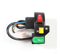 Indicatore di direzione per bicicletta elettrica e pulsante di interruttore della luce, adatto alla maggior parte degli scooter