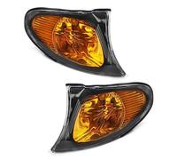 Indicatore Di Direzione Per BMW Serie 3 325i E46 4 Porte 02-05 Indicatore Di Direzione Anteriore L E R Luci Di Svolta 63137165859 63137165860 Luci Auto dinamica luci segnale(Giallo)