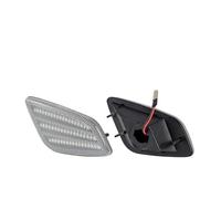 Indicatore di direzione Per Jeep Per Wrangler TJ 1997-2006, Luci Diurne A LED Dinamiche, Indicatori Di Direzione Anteriori, Luci Di Posizione Laterali Indicatori di direzione(Side Marker Silver)