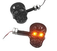 Indicatore di Direzione per Moto 1 Paio di Accessori per Moto Personalizzati, Indicatori di Direzione Riadattati, Resistenti alle Intemperie per La Maggior Parte delle Motociclette