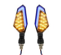 Indicatore di Direzione per Motocicletta Dc Luci di Direzione per Motocicletta Lampada di Segnalazione Anteriore E Posteriore Accessori per Indicatori di Direzione per Motocicletta 2 Pezzi/Set
