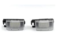 Indicatore di direzione per specchietto retrovisore 2 Pezzi Luci Targa a LED per Auto Luce Targa per Nissan Tiida Livina Versa Indicatore di direzione