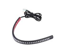 Indicatore Di Direzione Posteriore In Gomma Morbida Per Moto, Luce Stop, Barra LED Universale Da 12 V, Lampada Lampeggiante Moto Indicatori Direzione