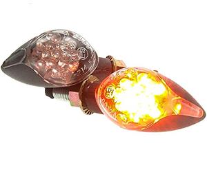 Indicatore di direzione Set VICMA M8 LED cono trasparente universale