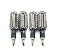 Indicatore di direzioneYI Indicatori Di Direzione Motociclette Luci Direzione Lampeggianti Lampade Per Kawasaki Per Z900 Per Ninja Luce Di Posizione Laterale Del Freno(4 pezzi bianchi)