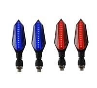 Indicatore di direzioneYI Indicatori Di Direzione Per Moto, Luce Freno, Luce Di Stop Per BMW R Nine T F800GS F700GS F650FS F800R S1000XR R1250GS Adv F900R(Red and blue)