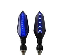 Indicatore di direzioneYI Indicatori Di Direzione Per Moto, Luce Freno, Luce Di Stop Per BMW R Nine T F800GS F700GS F650FS F800R S1000XR R1250GS Adv F900R(BLU)