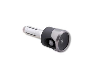 Indicatore di estremità del manubrio a LED HIGHSIDER AKRON-FLASH, argento