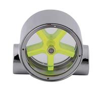 Indicatore di Flusso d'acqua G1/4",Indicatore di Flusso di Raffreddamento con Filettatura Femmina a Femmina, per PC di Raffreddamento ad Acqua