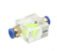 Indicatore di flusso d'acqua per macchina da incidere per raffreddamento motore mandrino con rilevamento del flusso a due vie e design compatto e leggero per una facile installazione (10 mm)